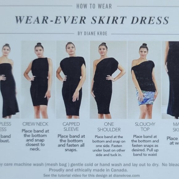 3 Piece Dress/Skirt & Top & Sash by Diane Kroe - Picture 6 of 6